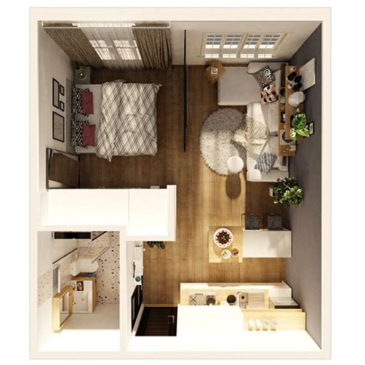 1-bed London studio flat is £750 a month - but you can only access it by climbing through a WINDOW