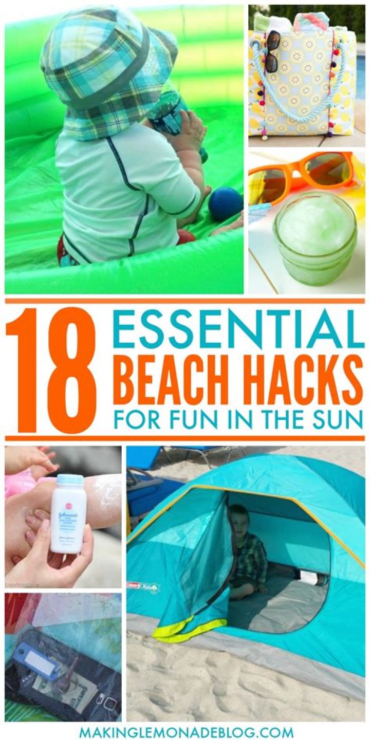 10 Best Life Hacks for your Day at the Beach: Amazing Life-Saving Beach Hacks For You!!