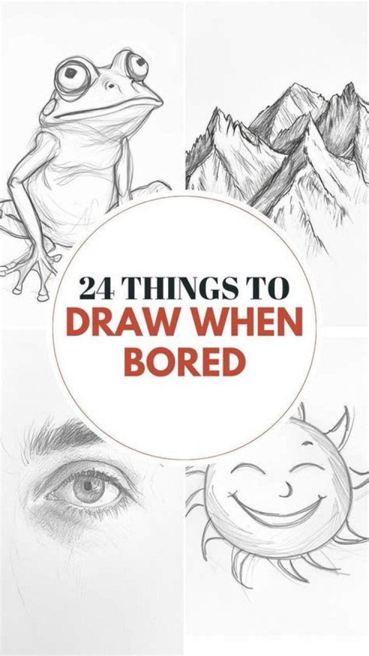 100 Funny Things To Draw When You’re Bored