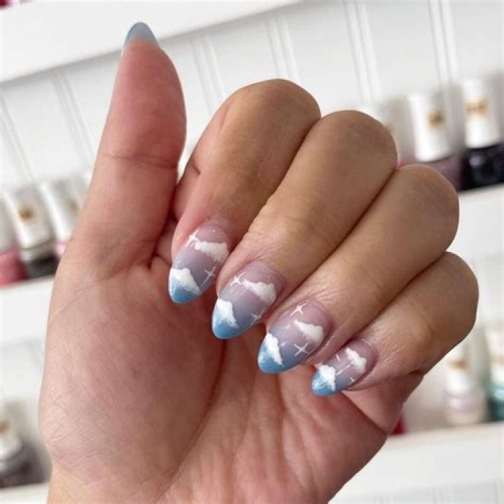 12 Cloud Nail Designs You'll Want To Try ASAP