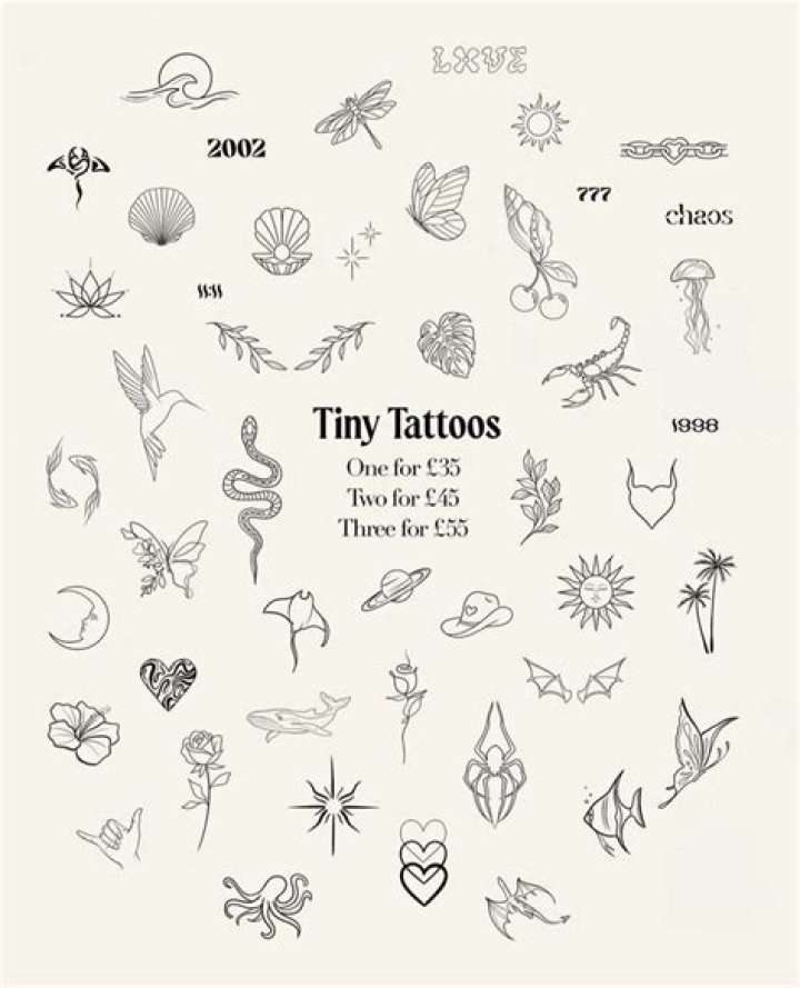 13 Aesthetic Tattoos That Are Subtle But Chic