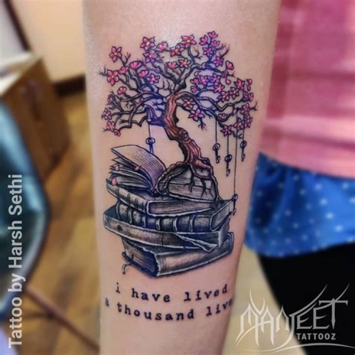 15 Book Cover Tattoos Any Book-Lover Would Covet