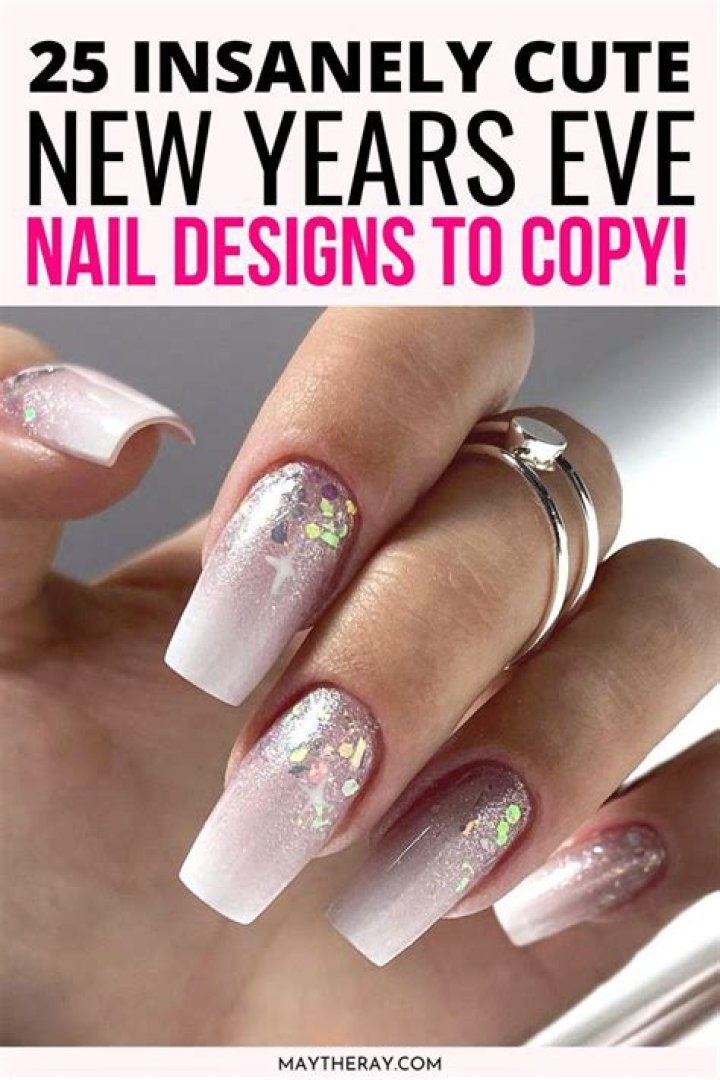15 Sparkling New Year's Eve Nail Design Ideas For 2023