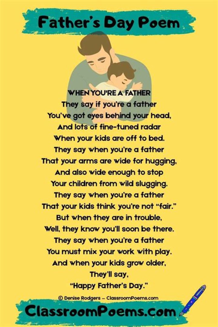 18 Father's Day Poems That'll Make You & Your Dad Tear Up