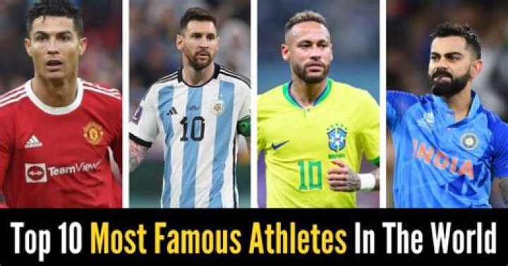 19 Most Famous Athletes in the World 