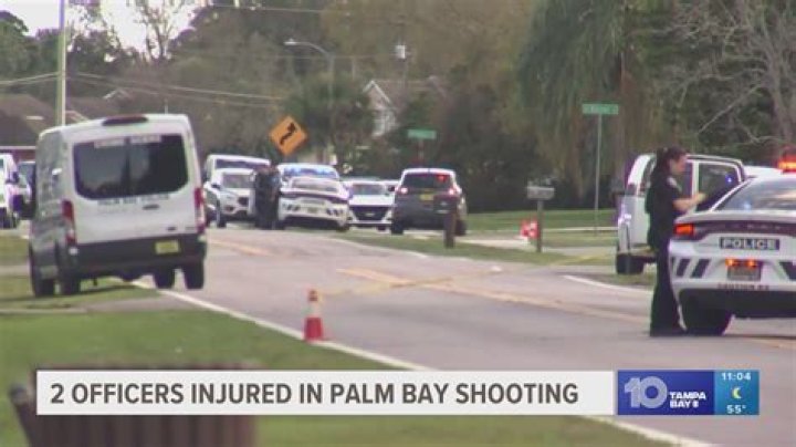 2 officers on Florida’s Space Coast wounded from gunfire but will survive