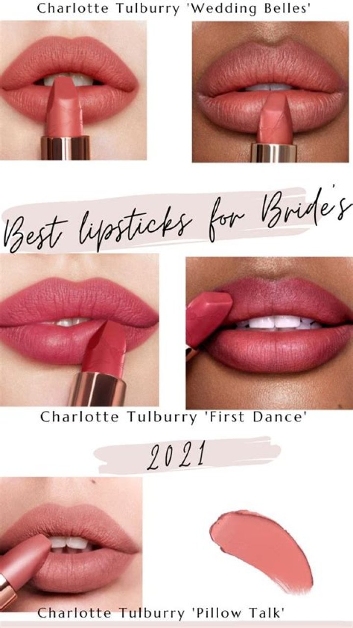 23 Best Wedding Lipsticks for the Perfect Pout on Your Big Day