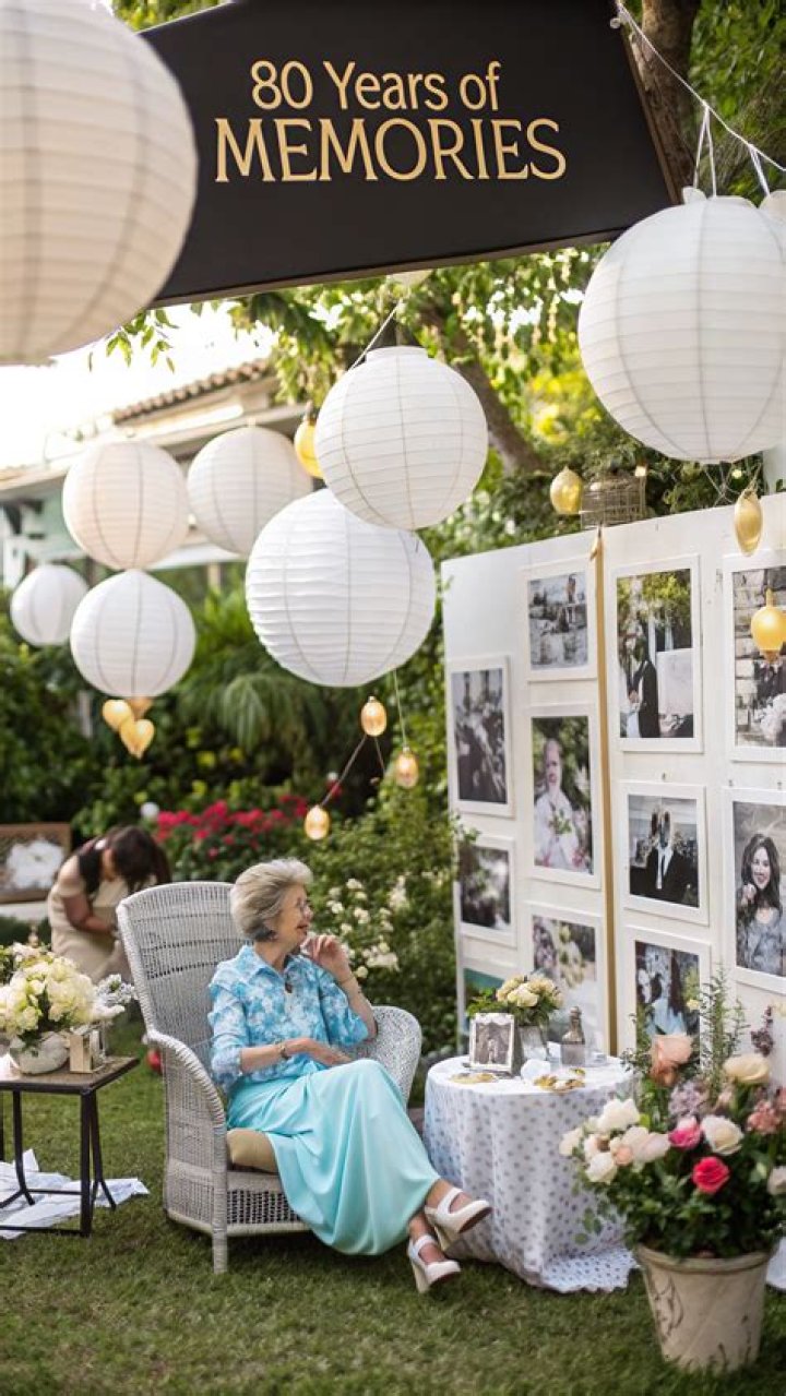 24 Spectacular 80th Birthday Party Ideas for Mom