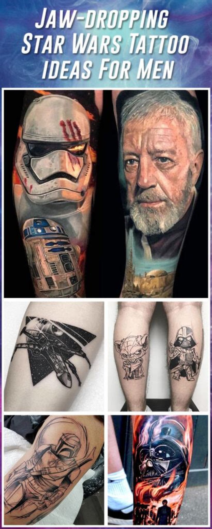 34 Of The Best Star Wars Tattoos For Men in 2024
