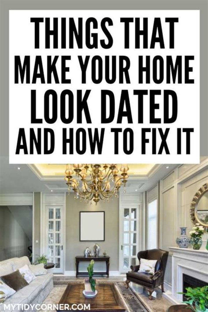 40 Mistakes That Are Making Your Home Look Dated