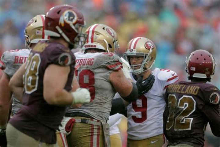 49ers beat Redskins in ugly 9-0 game to improve to 6-0