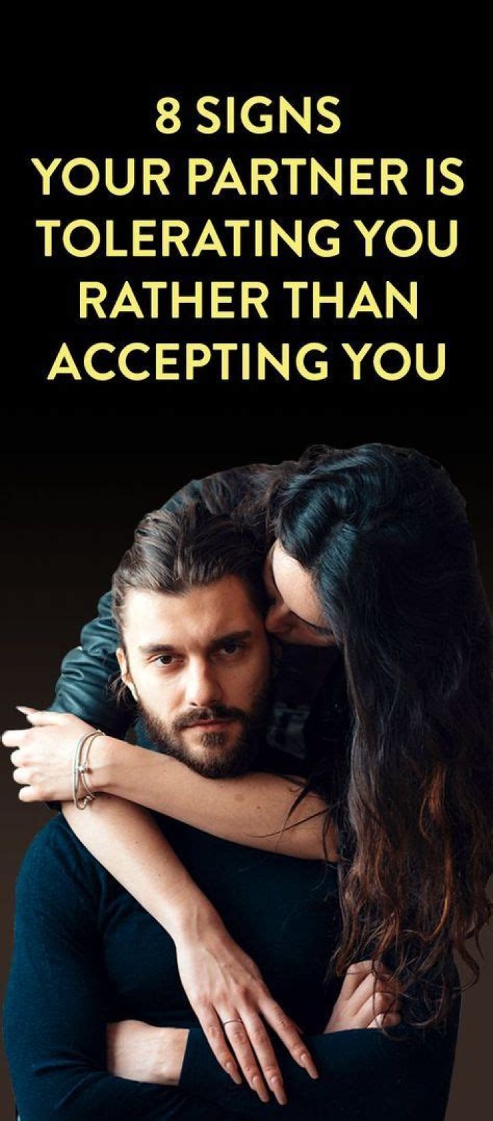 8 Signs Your Partner Is Tolerating You Rather Than Accepting You