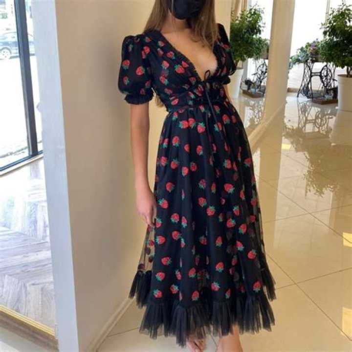 9 Affordable Alternatives To Lirika Matoshi's Viral Strawberry Dress