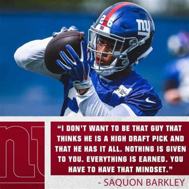 99 Saquon Barkley Quotes for success