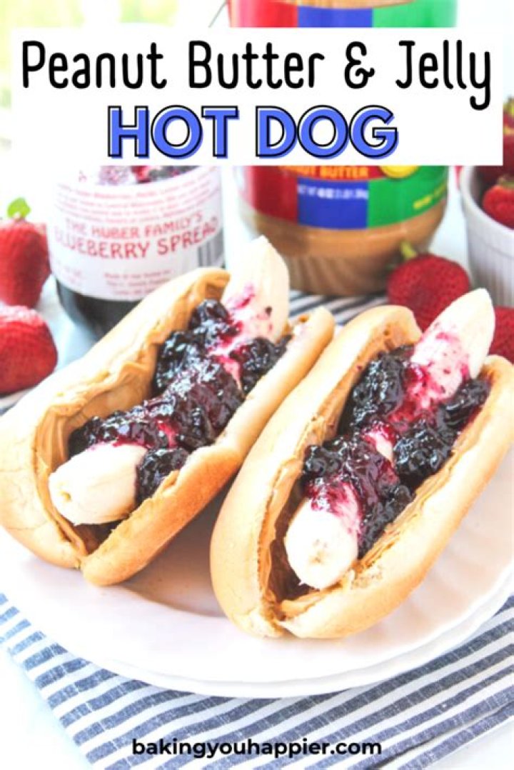 A Peanut Butter & Jelly Hot Dog Exists & Here’s Where You Can Get It