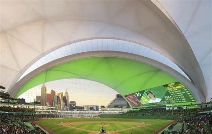 A’s release renderings of new Las Vegas domed stadium that resembles famous Sydney Opera House