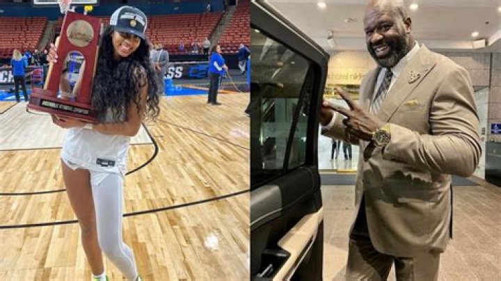 ‘A Woman That Can Make Shaq Look Like the Average Height’: A Photo of Shaquille O’Neal and 6-Foot-3 Angel Reese Has Fans Pointing Out How She Makes Him Look ‘Normal’ In Size