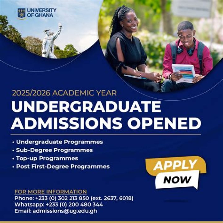 Access UG Legon Admission Portal February 2024