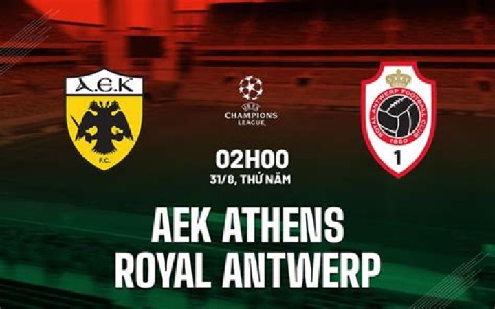 AEK Athens vs. Antwerp Historical Head-to-Head