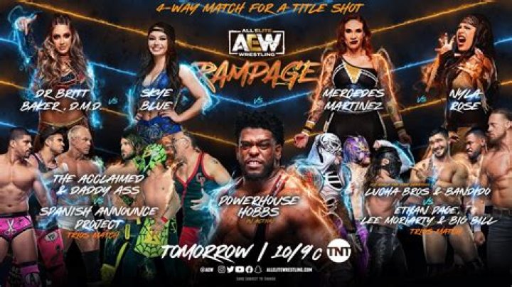 	AEW Rampage lineup: The card for Friday’s TNT show (coverage help needed)	