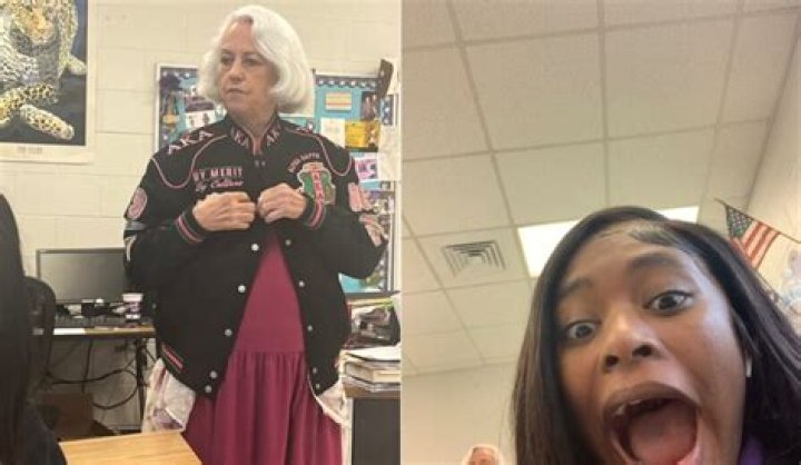 ‘Ain’t No Way She Just Did That!’: Defiant Substitute Teacher Puts on Teacher’s Alpha Kappa Alpha Jacket. Students and Social Media Brace for What Will Happen Next 