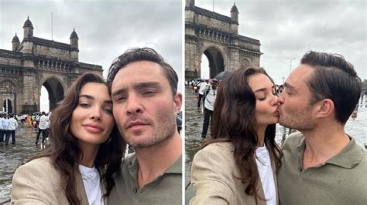 Amy Jackson embraces beach bliss in black bikini; shares perfect moments with son Andreas and BF Ed Westwick
