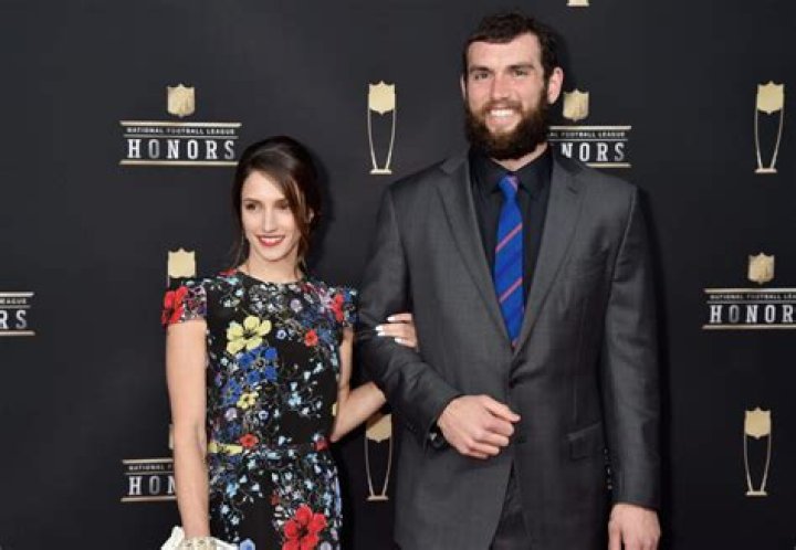 Andrew Luck Wife Nicole Pechanec Is A Proud Mom