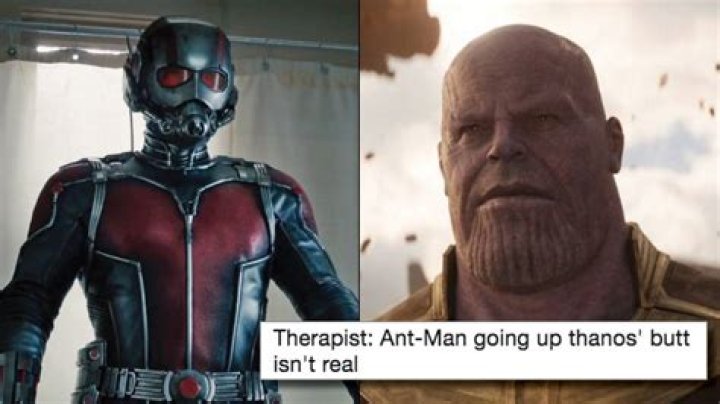 Ant-Man going up Thanos’ butt to defeat him in Avengers: Endgame is now a wild meme
