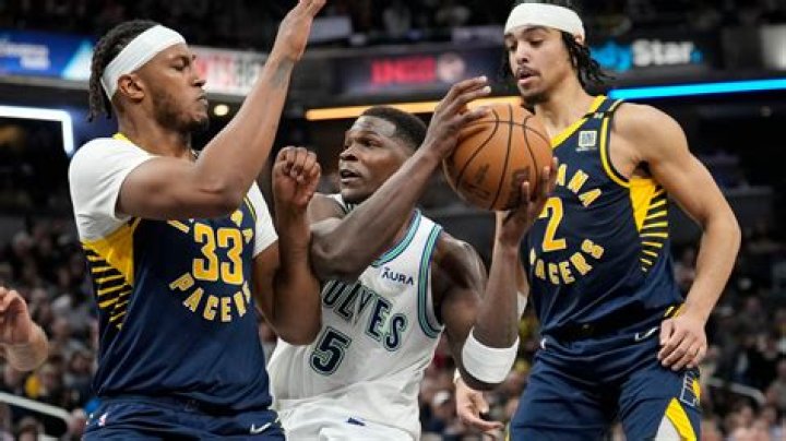 Anthony Edwards scores 44, has spectacular last-second block as Wolves beat Pacers 113-111