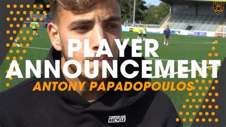 Antony Papadopoulos - Player profile 23/24
