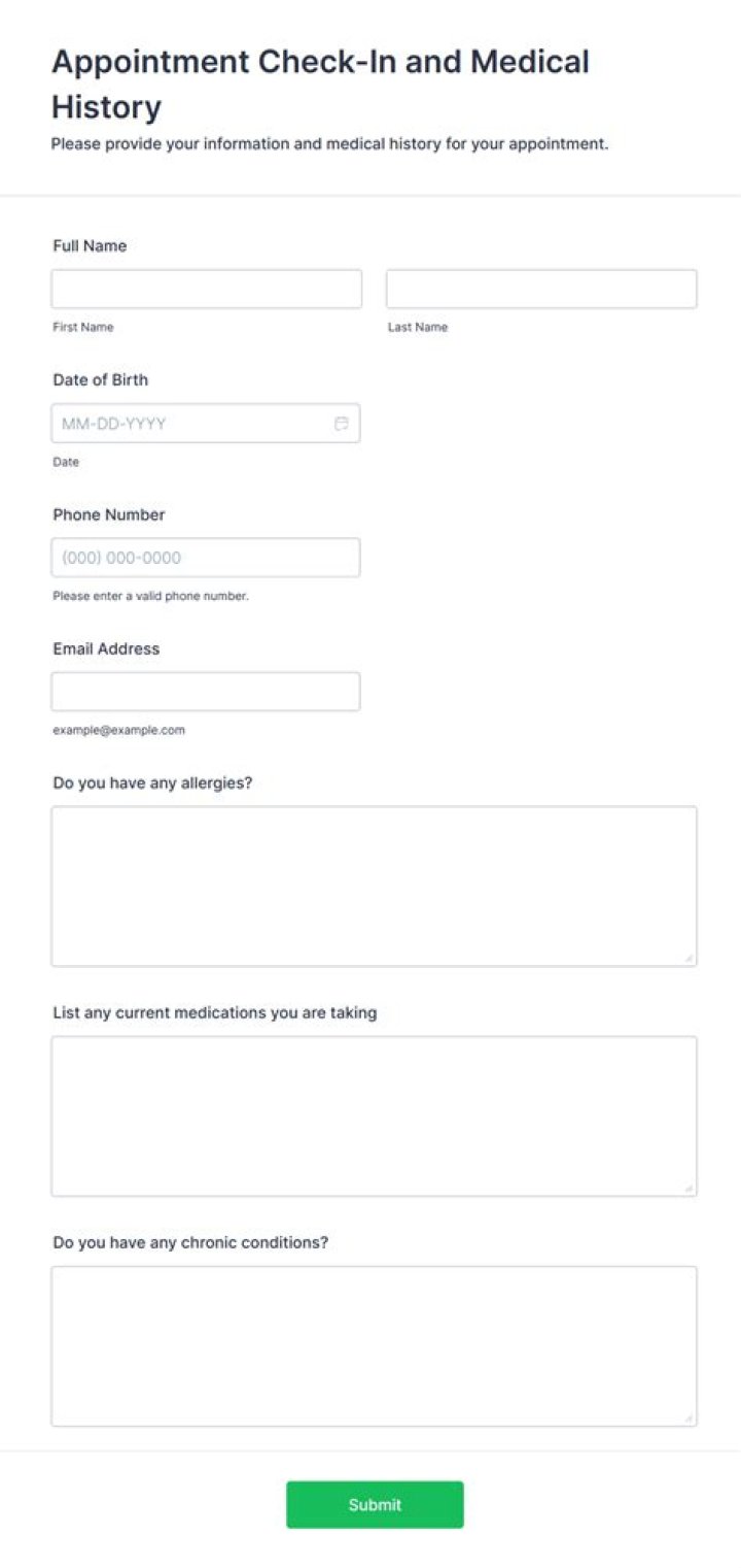 Appointment Check-in | Optimum