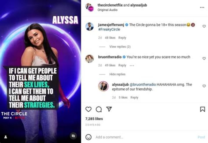 Are Bru and Alyssa From The Circle Dating?