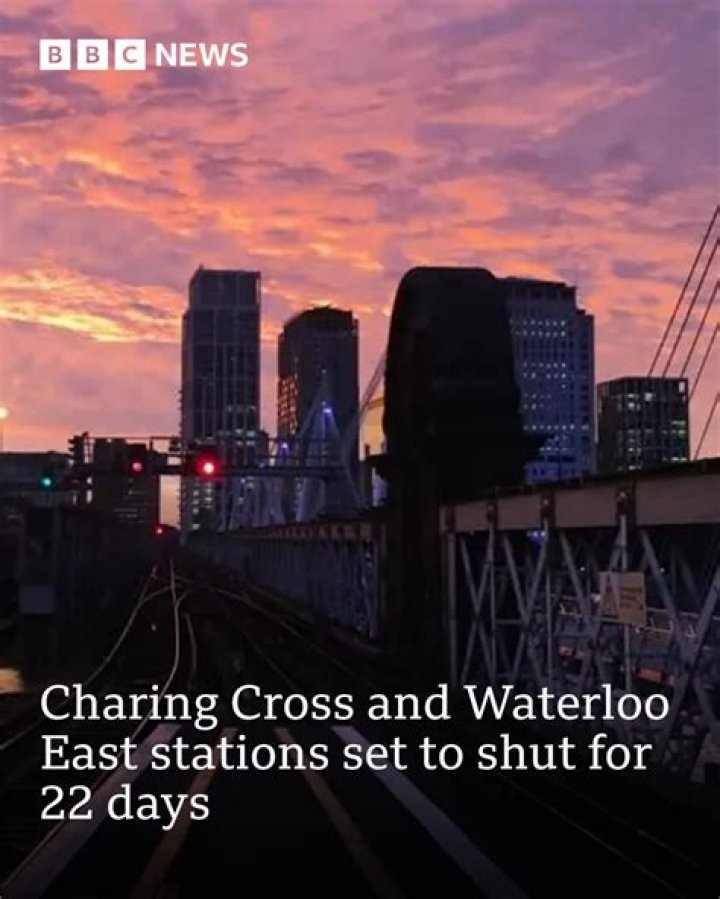 Are Charing Cross and Waterloo East closed, is King's Cross station open and what caused the gas leak?