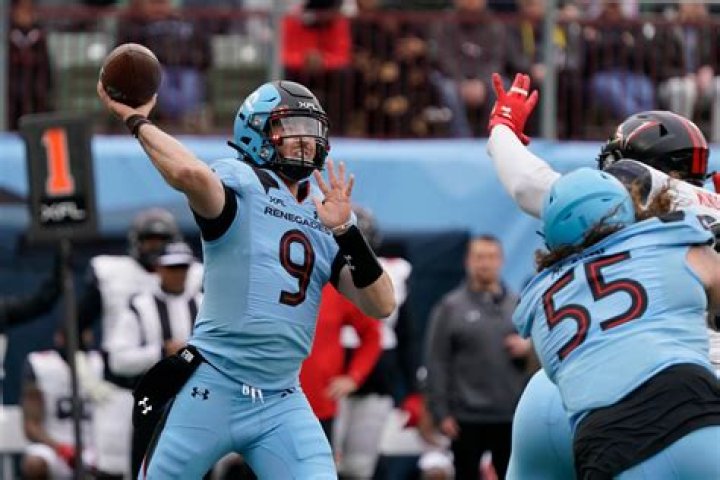 Arlington Renegades Win XFL Championship- Final Score