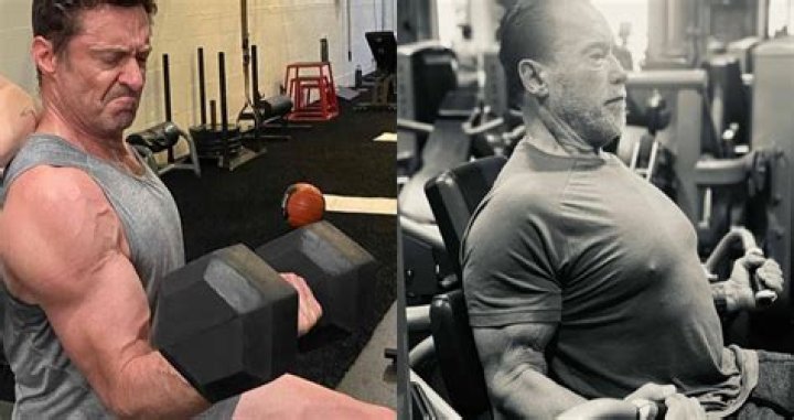 Arnold Schwarzenegger Reacts To Hugh Jackman's Workout Pics