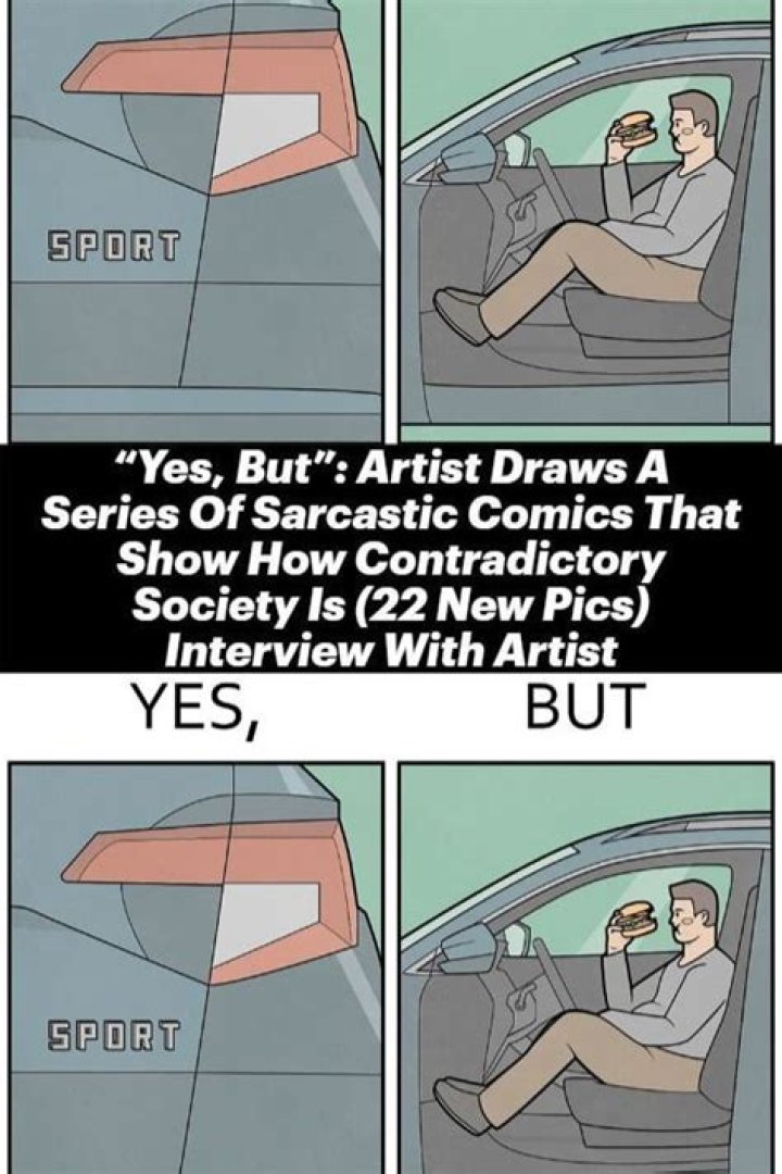 Artist Draws A Series Of Sarcastic Comics That Show How Contradictory Society Is (22 New Pics)