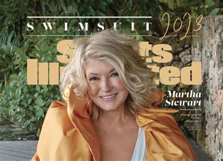 At 81, Martha Stewart becomes oldest Sports Illustrated swimsuit cover model