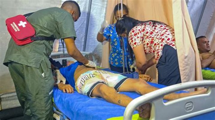 At least 14 confirmed dead after an illegal open-pit gold mine collapses in Venezuela