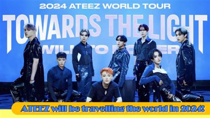 ATEEZ reveals dates and locations for 2024 world tour TOWARDS THE LIGHT: WILL TO POWER in North America