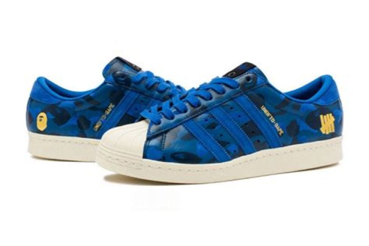 Bape x UNDFTD x Adidas Superstar 80s