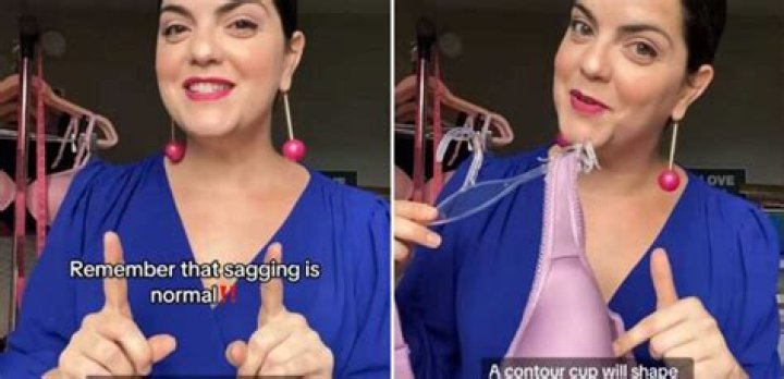 Best bra for a big, saggy bust according to a professional bra fitter
