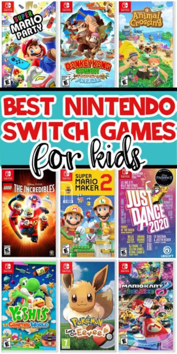 Best Nintendo Switch games for kids under 10