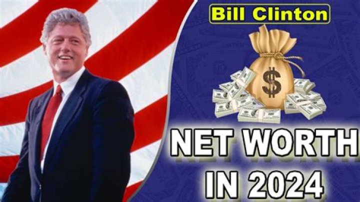 Bill Clinton Net Worth 2024