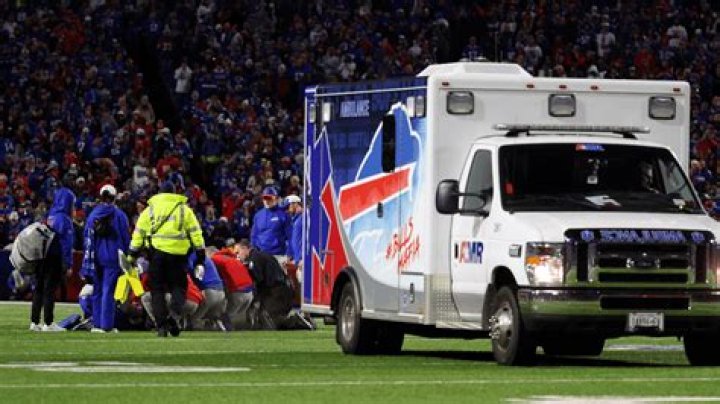 Bills RB Damien Harris Suffers Scary Neck Injury, Taken Off Field in Ambulance