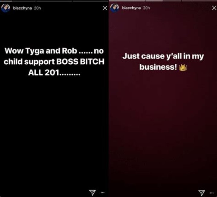 Blac Chyna Blasts Rob Kardashian and Tyga Over Child Support, Kardashian Wants His Lowered