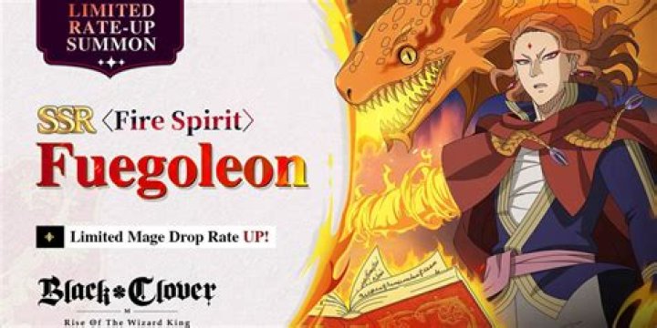 Black Clover Shows-Off Fuegoleon's Fiery Return