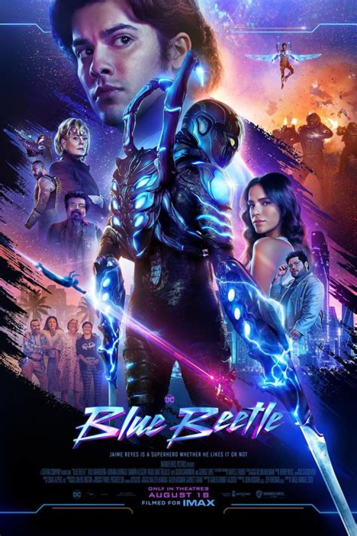 Blue Beetle Official Logo Revealed by Warner Bros.