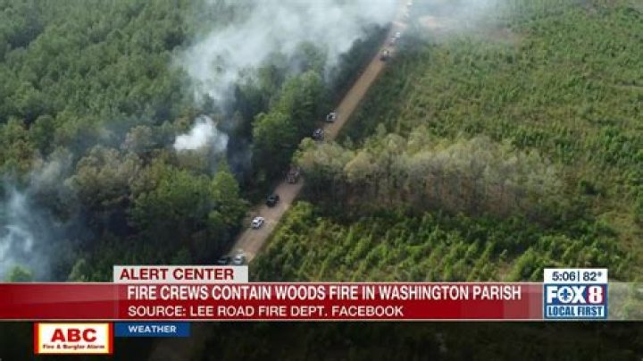 Bogue Chitto State Park evacuated over nearby Washington Parish wildfire