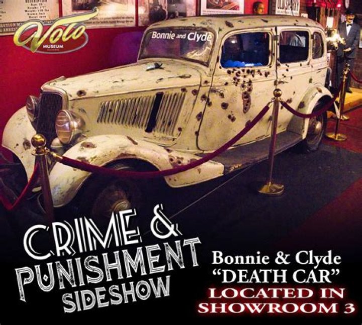 Bonnie and Clyde’s iconic death at the hand of law enforcement