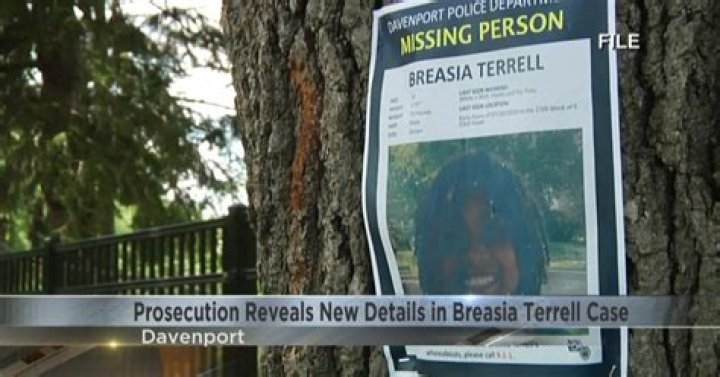 Breasia Terrell case reclassified from AMBER Alert to Missing Persons case